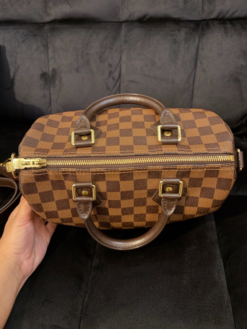 Louis Vuitton Bandouliere 25 Damier Ebene - Picture 10 of 15